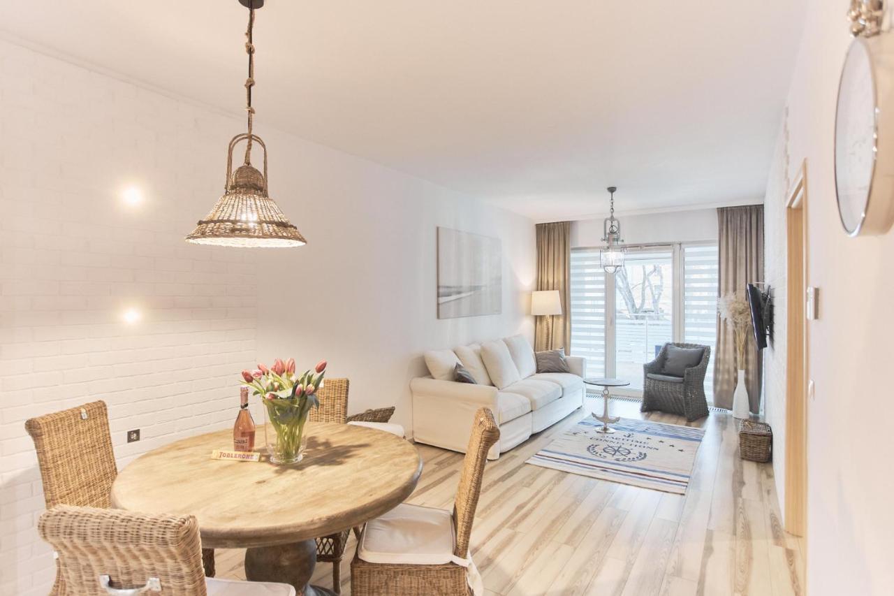 Apartament Riviera Z Tarasem - Playa Baltis ミエンジズドロイェ エクステリア 写真