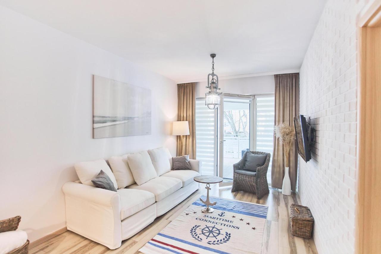 Apartament Riviera Z Tarasem - Playa Baltis ミエンジズドロイェ エクステリア 写真