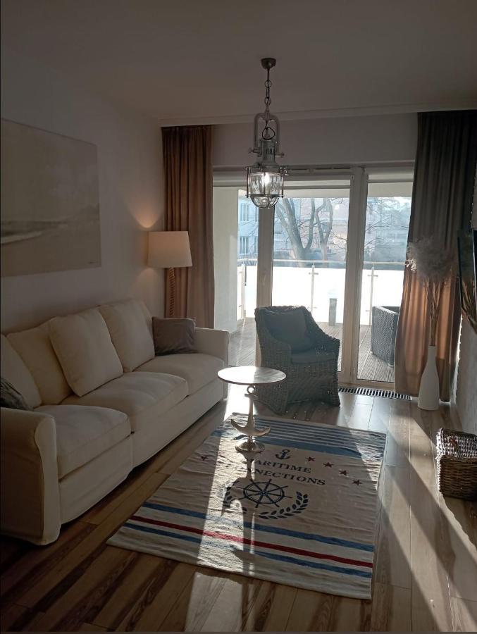 Apartament Riviera Z Tarasem - Playa Baltis ミエンジズドロイェ エクステリア 写真
