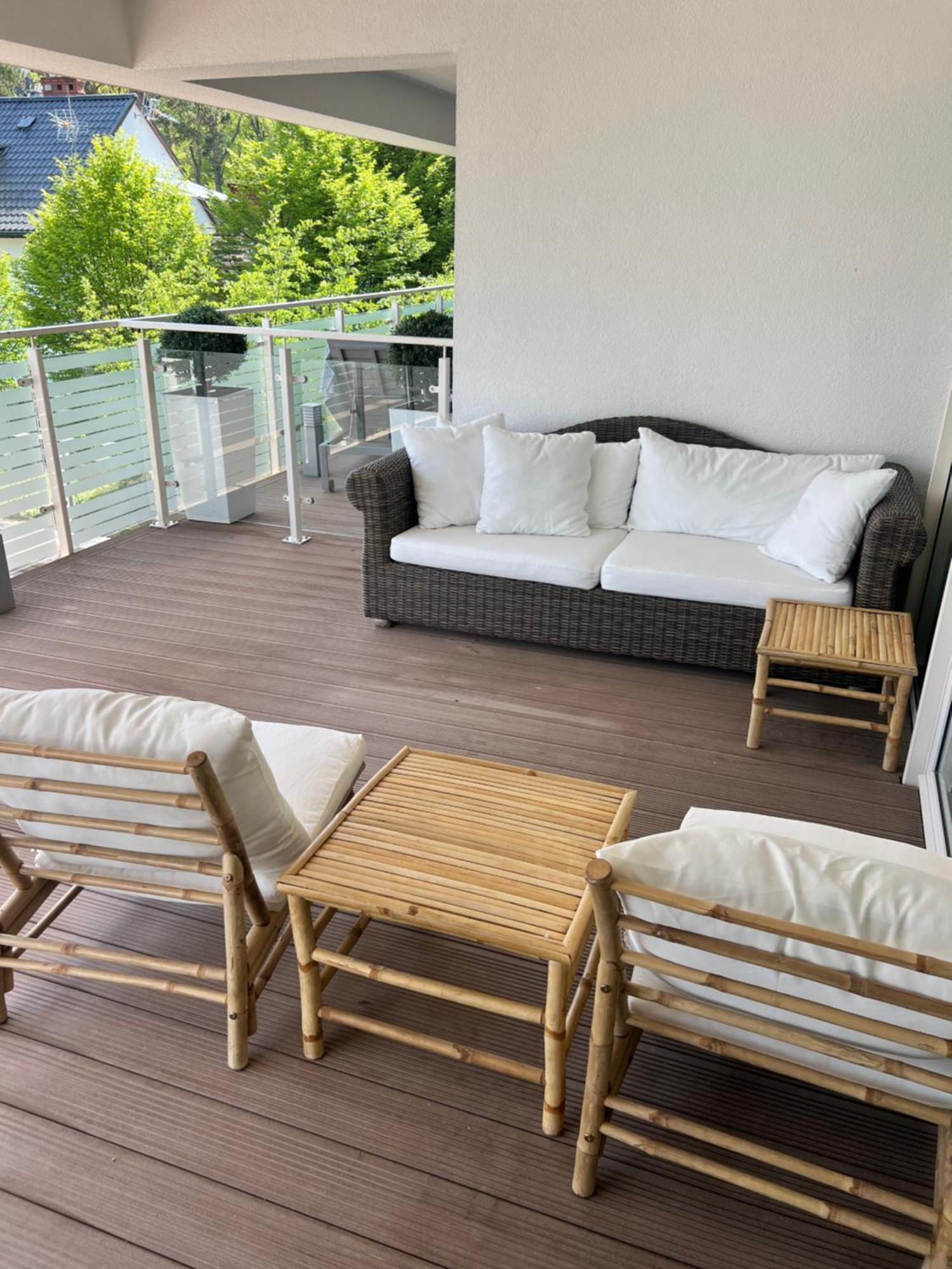 Apartament Riviera Z Tarasem - Playa Baltis ミエンジズドロイェ エクステリア 写真